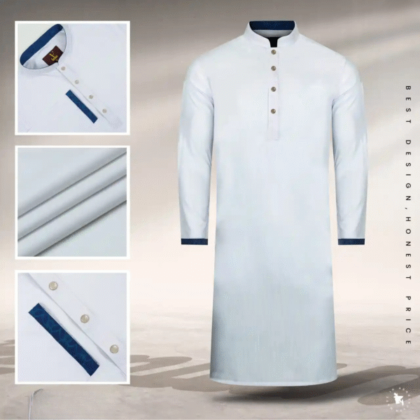 Panjabi – Classic White