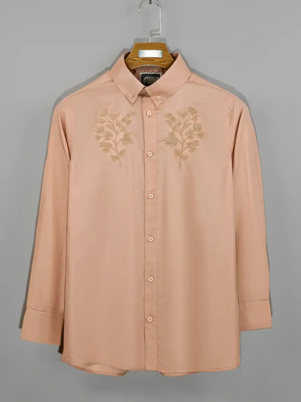 Shirt – Peach Bloom